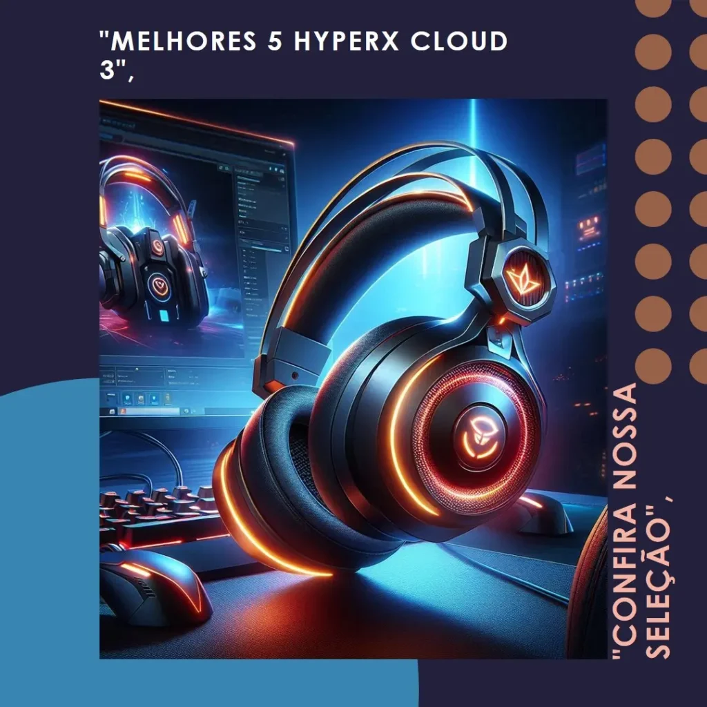 Melhores 5  Hyperx cloud 3 wireless headset