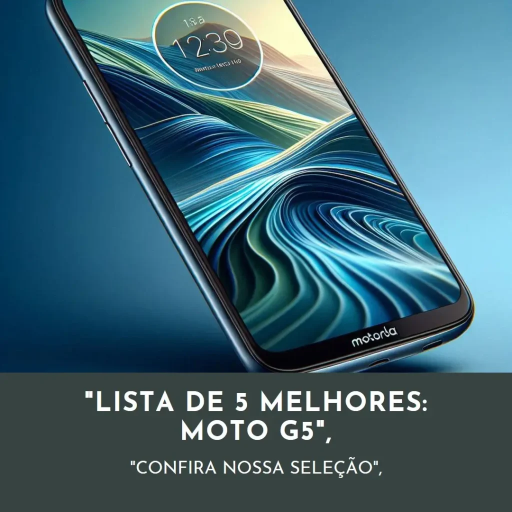 Lista de 5 Melhores:  Motorola Moto g5