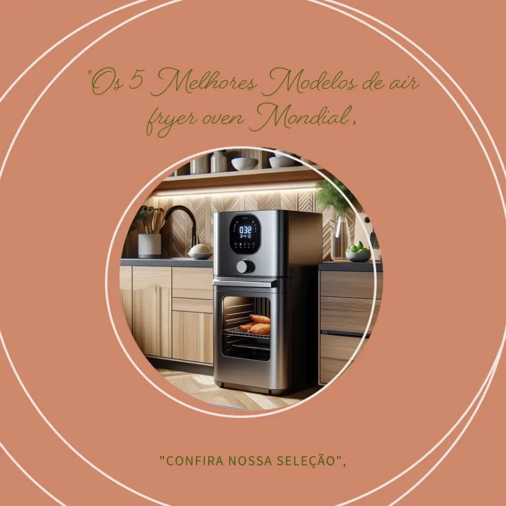 Os 5 Melhores Modelos de  air fryer oven Mondial