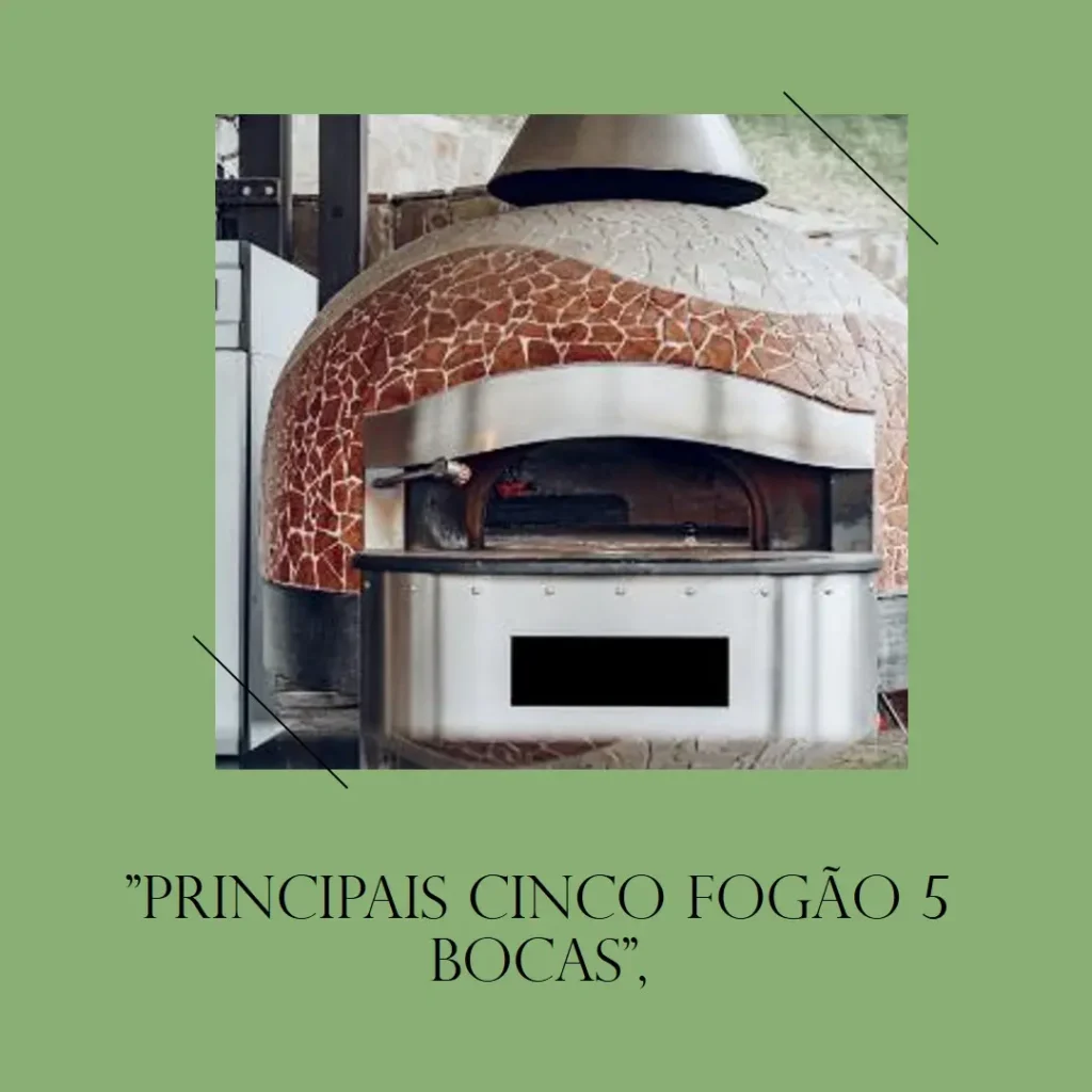 Principais Cinco  fogão 5 bocas mesa de vidro