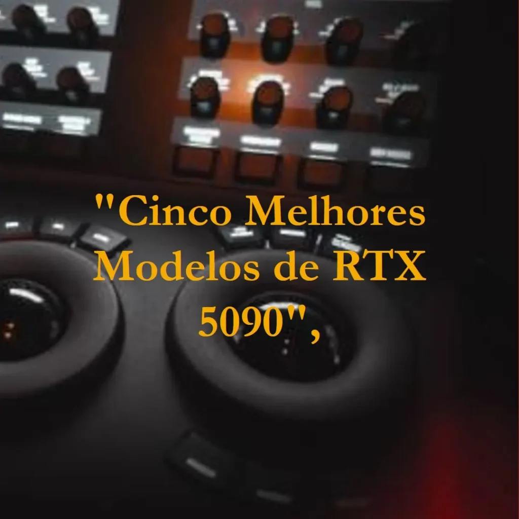 Cinco Melhores Modelos de  RTX 5090 32gb