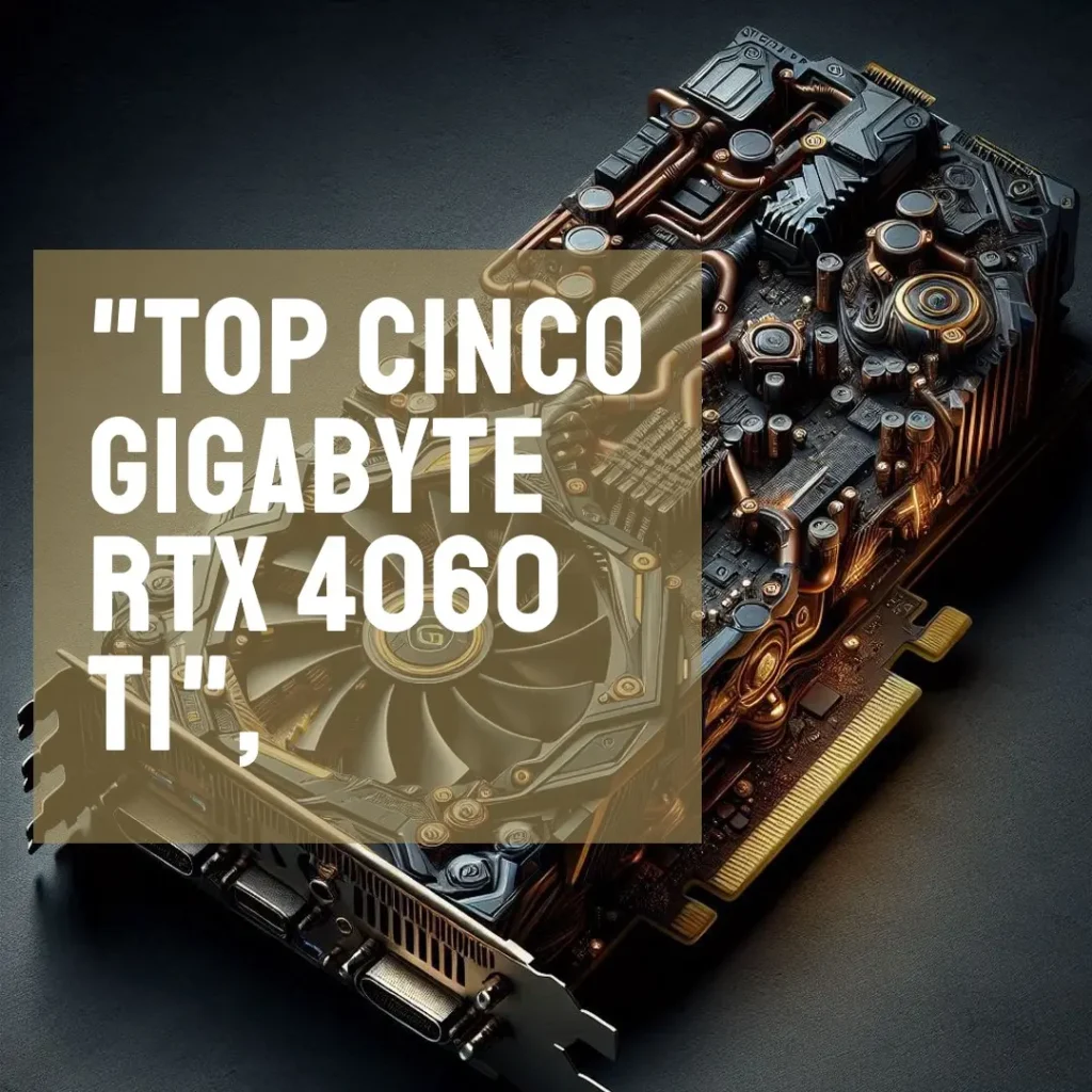 Top Cinco  Gigabyte RTX 4060 ti