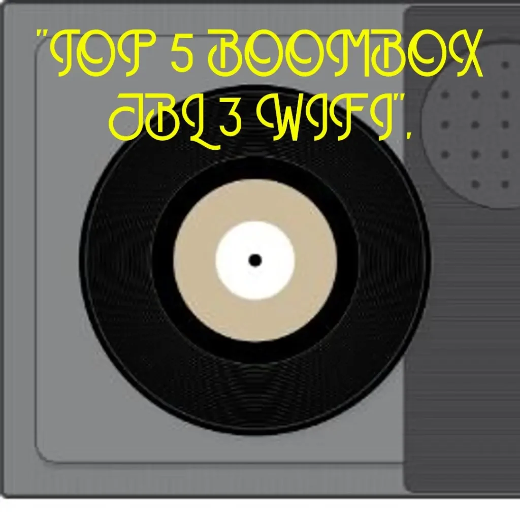 Top 5  Boombox JBL 3 wifi