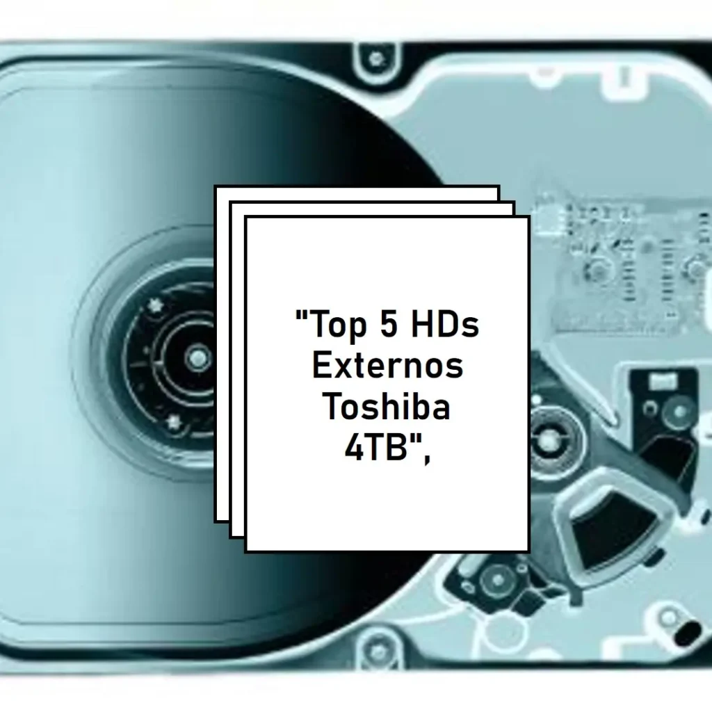 Top 5 Opções de  hd externo Toshiba 4tb