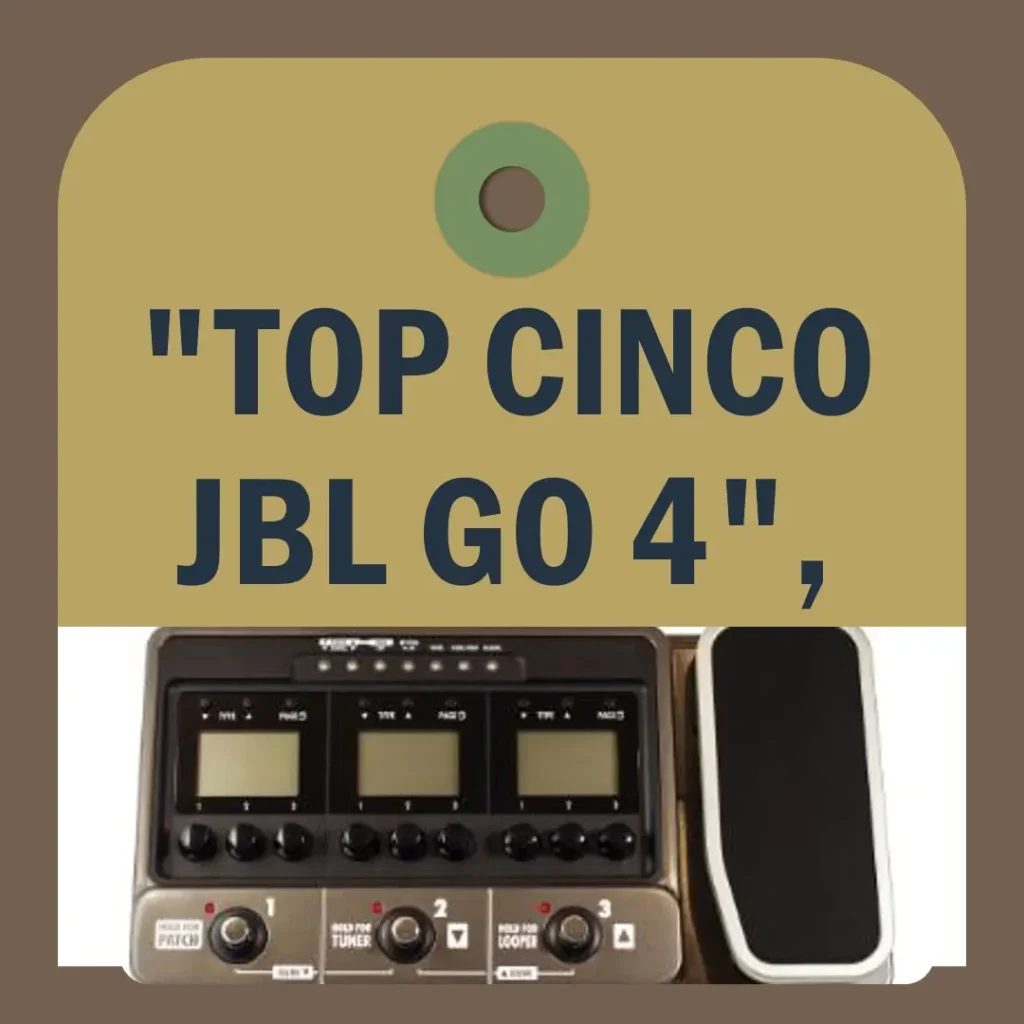 Top Cinco  JBL GO 4