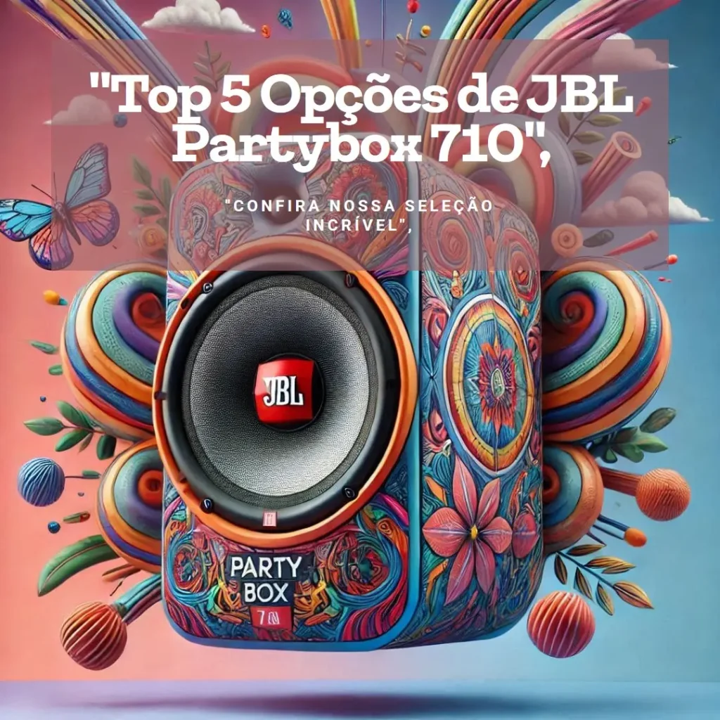 Top 5 Opções de  caixa JBL partybox 710