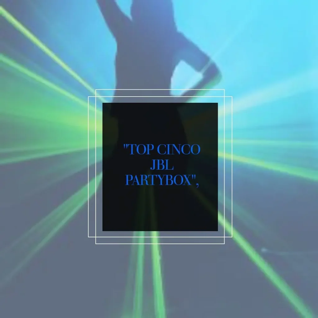 Top Cinco JBL partybox encore essential 100w