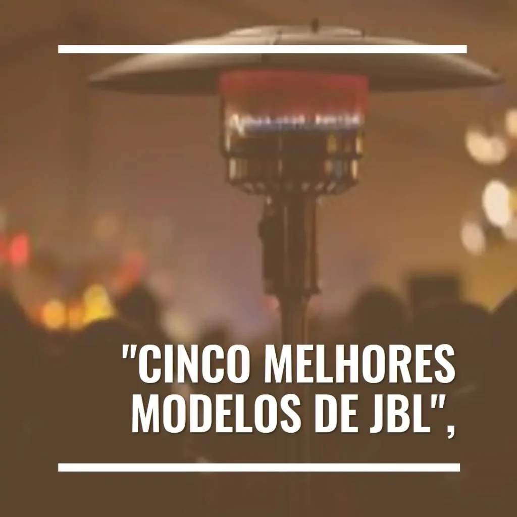 Cinco Melhores Modelos de  JBL – partybox 1000