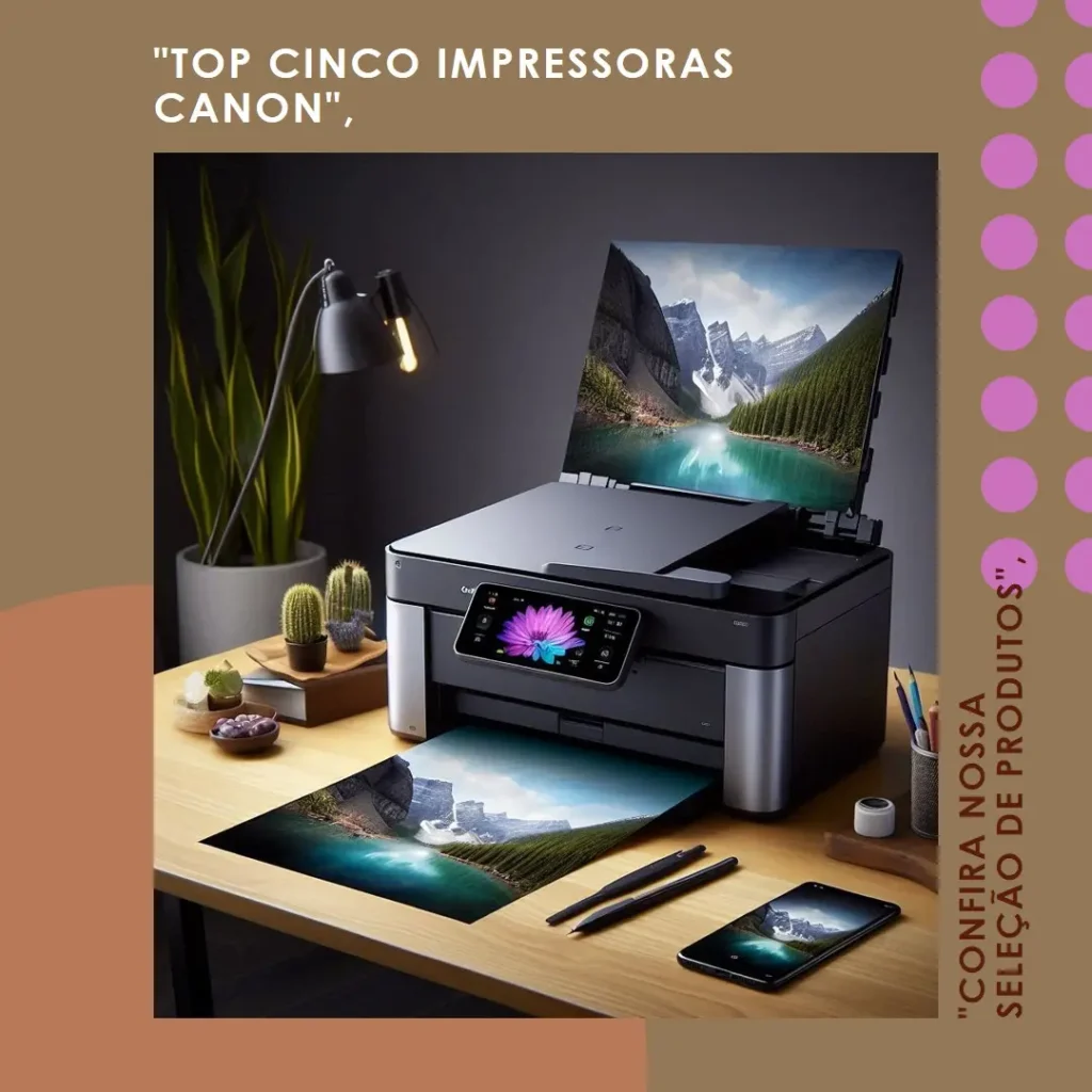 Top Cinco  impressora Canon Selphy cp1500