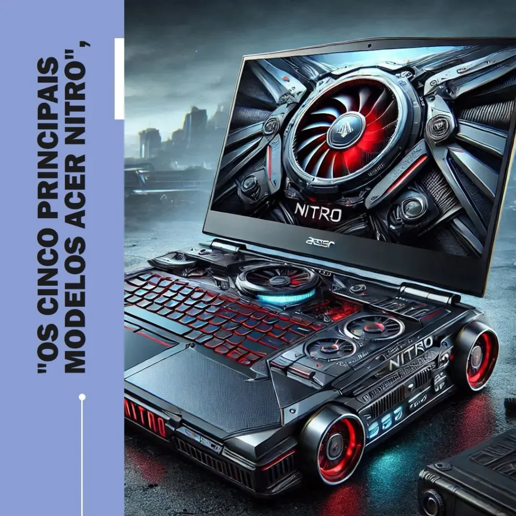 Top Cinco Modelos de  notebook Acer Nitro v15 RTX 3050