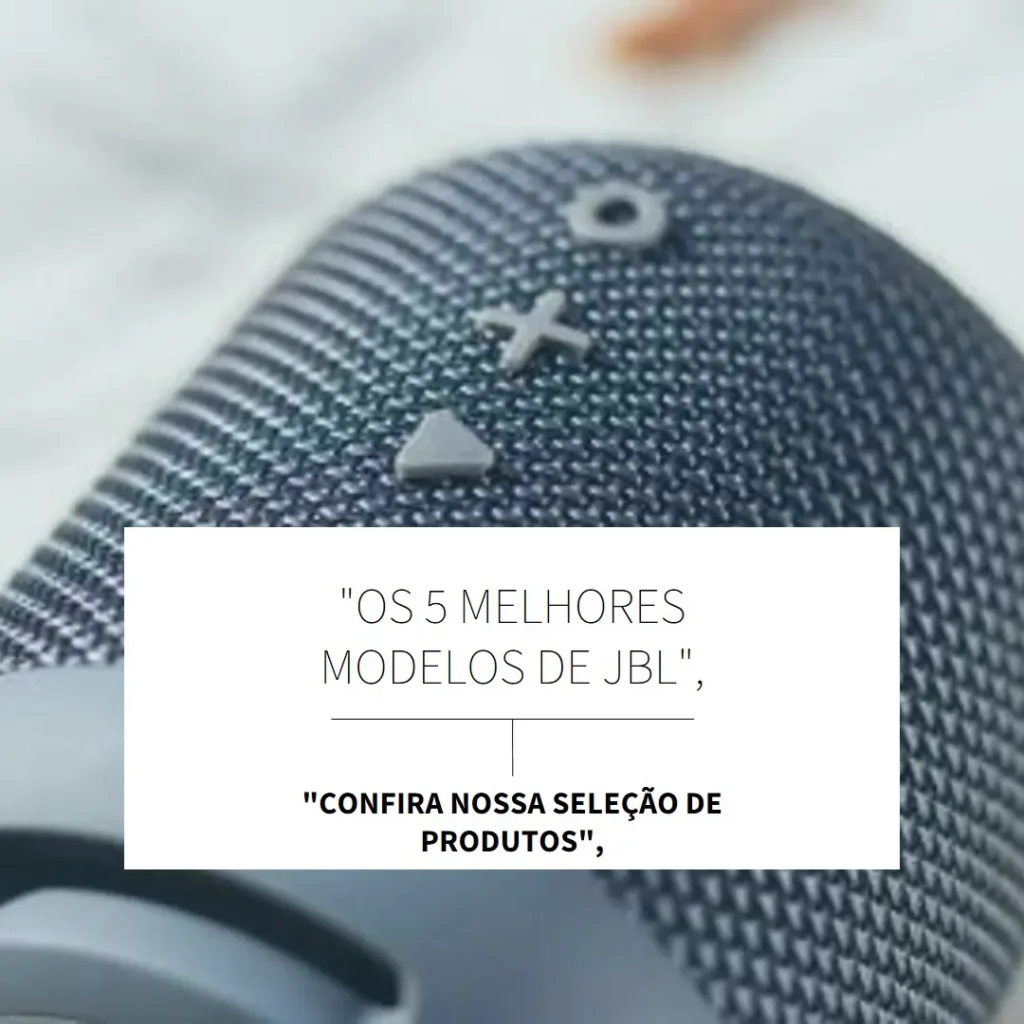 Os 5 Melhores Modelos de JBL partybox 310 especificações