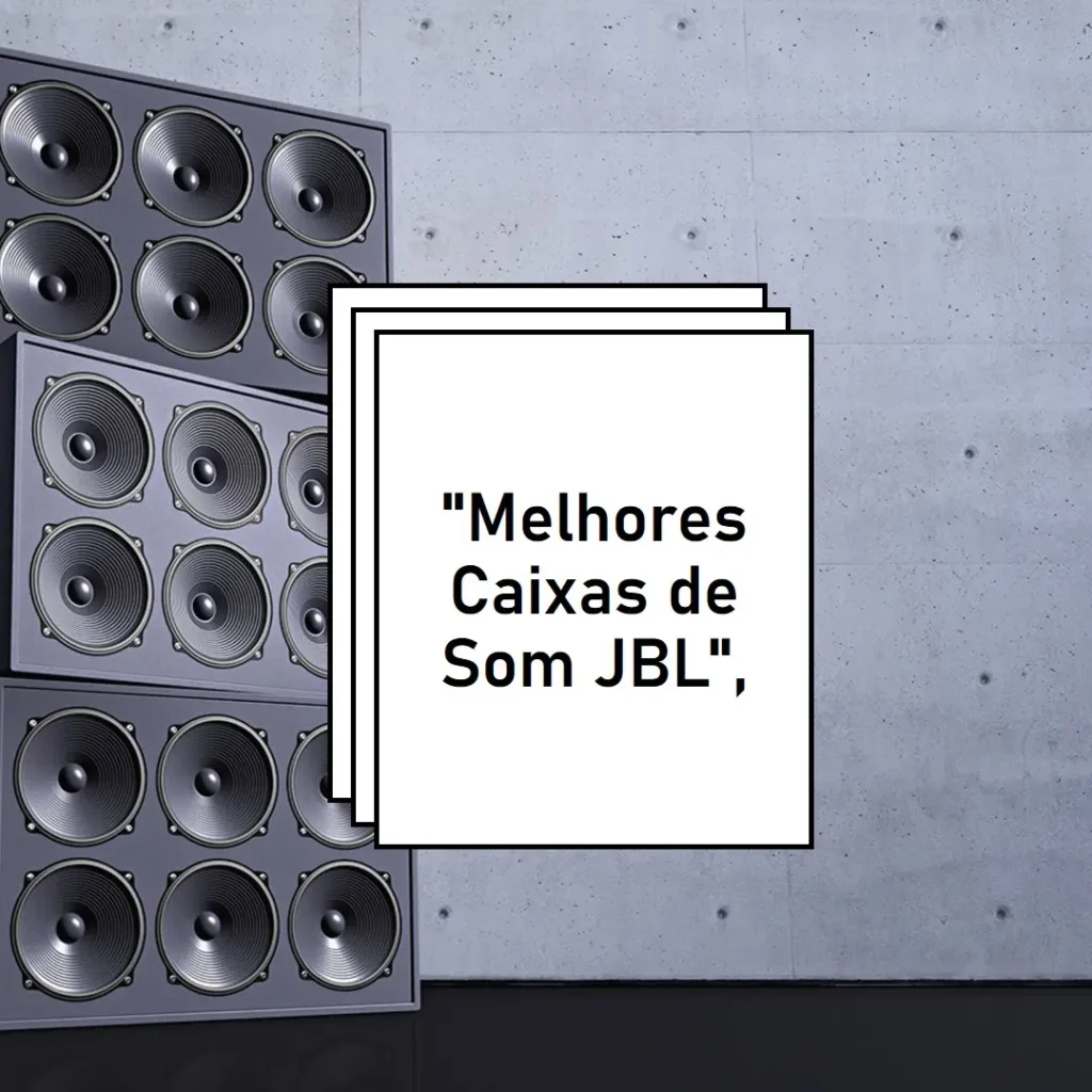 Melhores 5  caixa de som JBL bluetooth