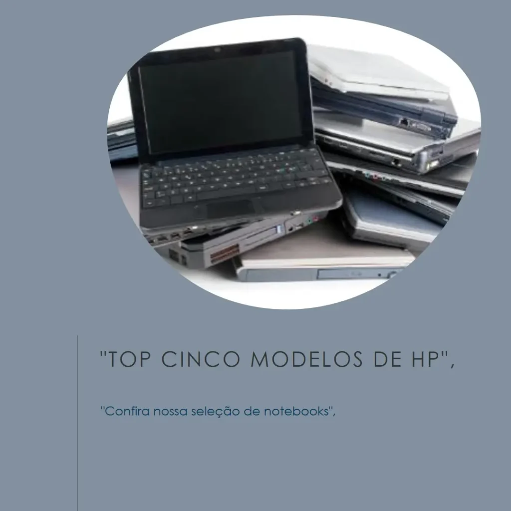 Top Cinco Modelos de  HP notebook i5