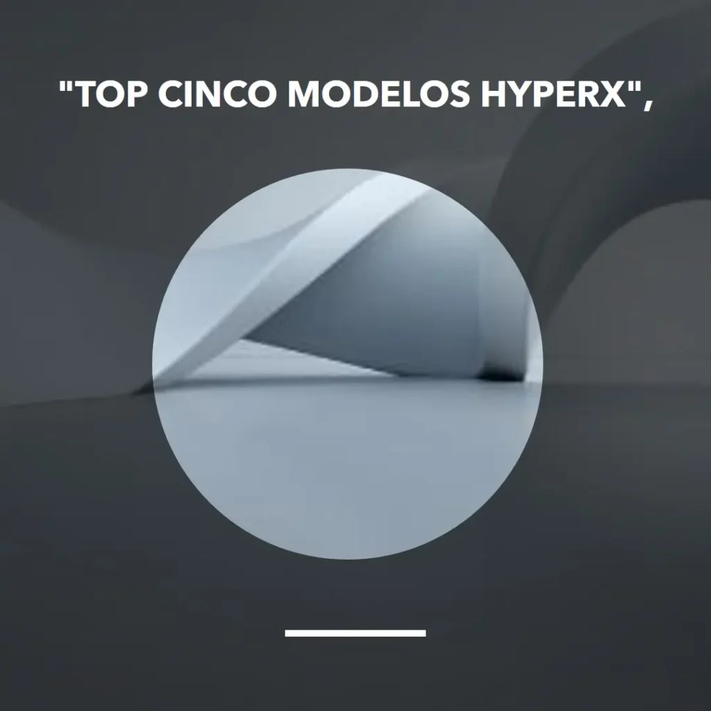 Top Cinco Modelos de  Hyperx duocast