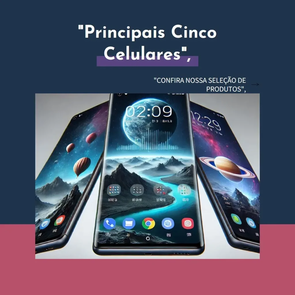 Principais Cinco  celular com 12gb de ram e 256gb