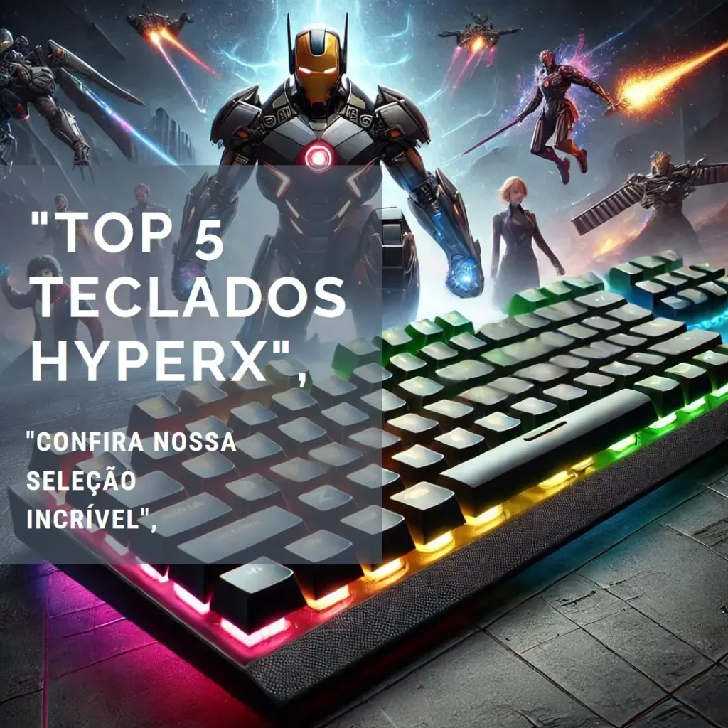 Top 5 Opções de  teclado Hyperx alloy core