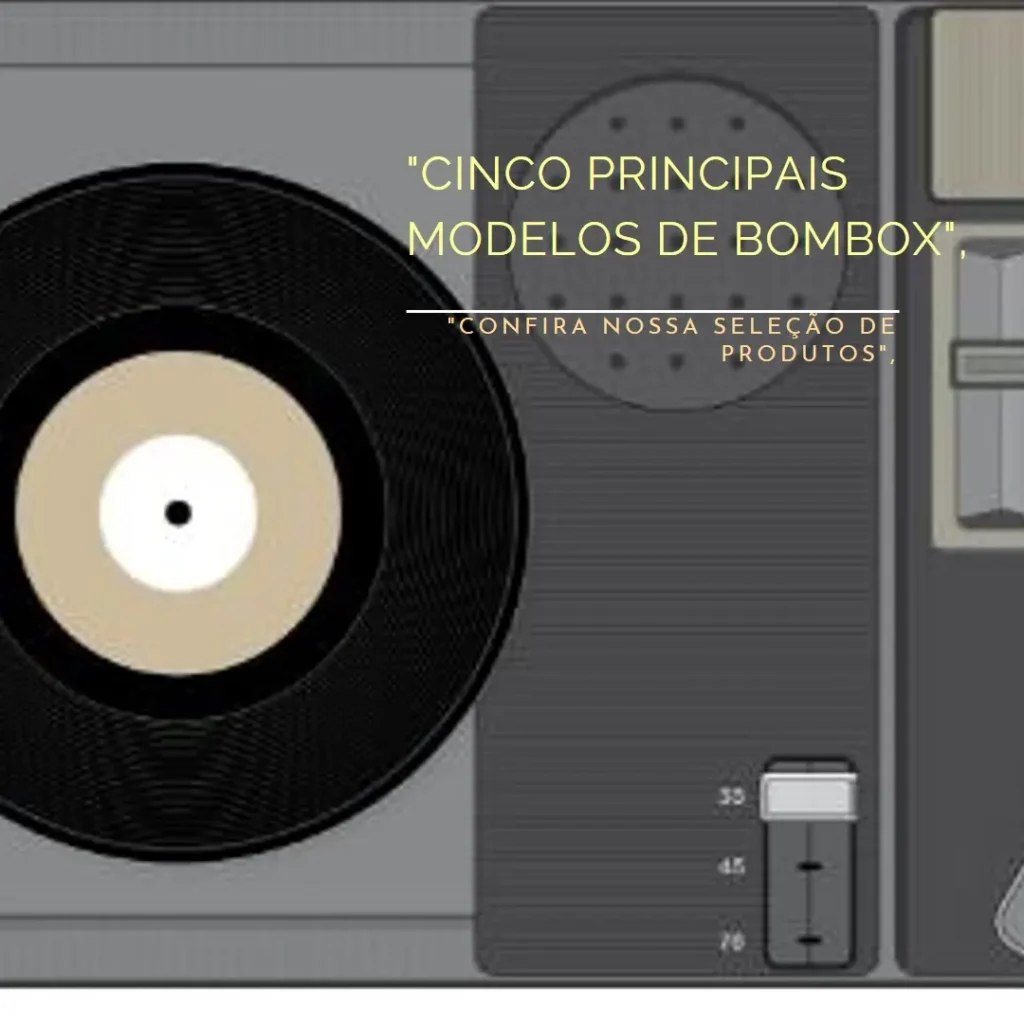 Cinco Principais Modelos de bombox 3 JBL