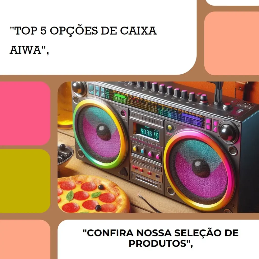 Top 5 Opções de  caixa aiwa boombox plus