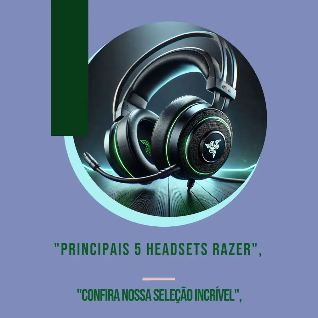 Principais 5  Razer headset