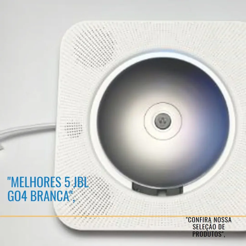 Melhores 5  JBL GO4 branca