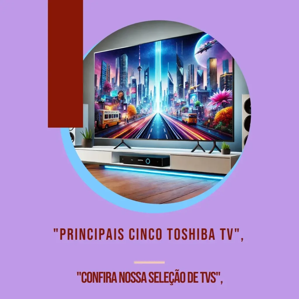 Principais Cinco  Toshiba TV