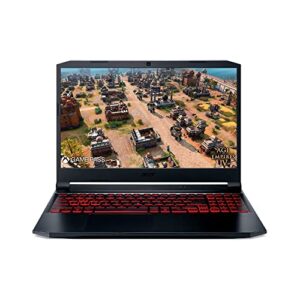 ACER Notebook Gamer Nitro 5 AN515-57-73G1, CI7 11800H, 8GB, 512GB SDD, (NVIDIA RTX 3050) Windows11. 15,6” LED FHD IPS Preto e vermelho