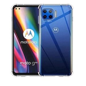 Capa Capinha Anti Impacto Para Motorola Moto G 5G plus (Tela 6.7) Com bordas Anti Shock, Maior Proteção e Qualidade (C7 COMPANY)