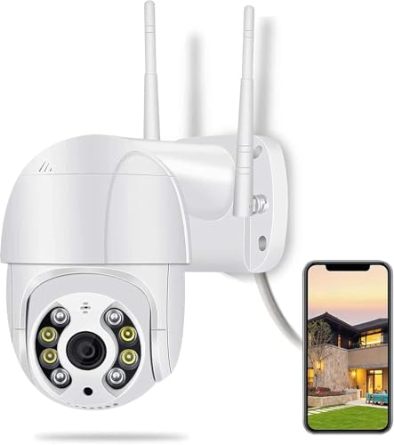 Câmera De Segurança Wi-fi Externa À Prova D'água Full Hd Gira 360 Bivolt (APP ICSEE)