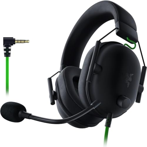 Fone de ouvido para jogos BlackShark V2 X: Som surround 7.1 - Drivers de 50 mm Razer