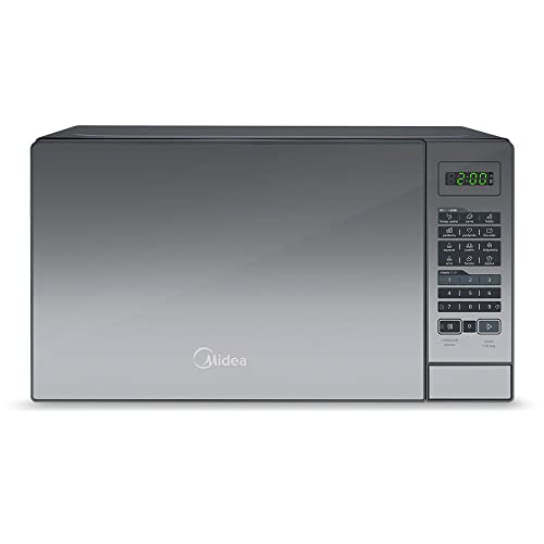 Forno Micro-ondas 20L Prata Espelhado Midea 220V ‎MRAE22