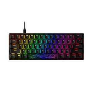 Hyper X, TECLADO MECANICO HYPERX ALLOY ORIGINS 60, Preto com iluminação RGB, HKBO1S-RB-US/G