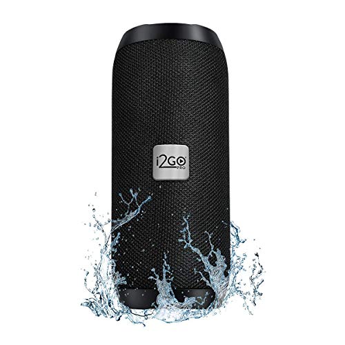 I2GO, Caixa De Som Bluetooth Essential Sound Go, 10W RMS, Resistente à Água, Preto