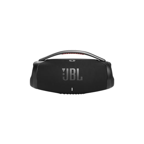 JBL, Caixa de Som, Boombox 3 Wi-Fi, Bluetooth, À Prova D'água e Poeira - Preto