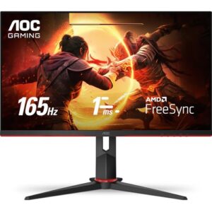 Monitor Gamer AOC Hero 27" 165Hz 1ms Ajuste de Altura 27G2S/BK