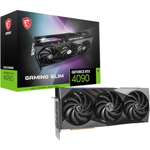 MSI Placa de vídeo GeForce RTX 4090 Gaming Slim 24GB GDDR6X