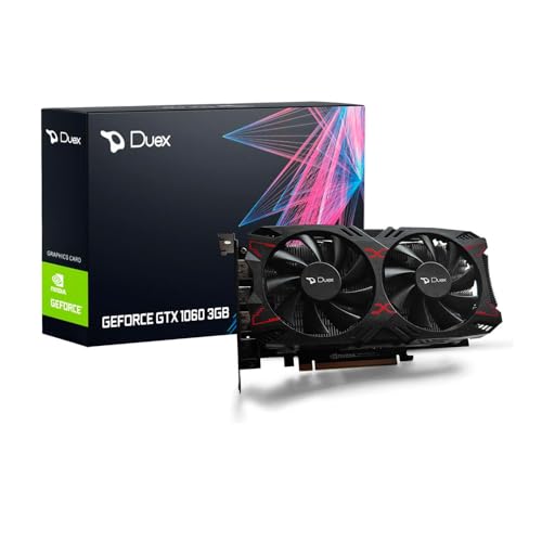 Placa de Vídeo NVIDIA Duex GeForce GTX 1060 3GB DDR5