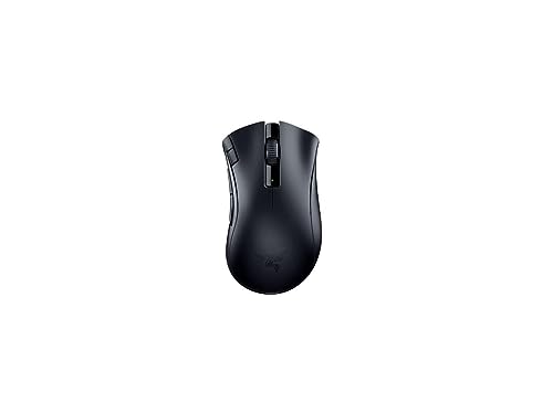 Razer Hipervelocidade DeathAdder V2 X: Design ergonômico premiado - Sem fio hipervelocidade ultra-rápida - Duração da bateria 235h - 7 botões programáveis - Interruptores mecânicos de geração 2 - Sensor óptico 5G 14K DPI