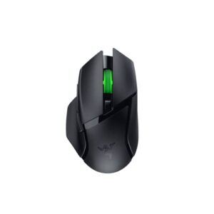 Razer Mouse para jogos sem fio Basilisk V3 X HyperSpeed: Bateria de até 285 horas - Sensor óptico de 18K - Interruptores mecânicos - Chroma RGB - 9 controles programáveis - Preto