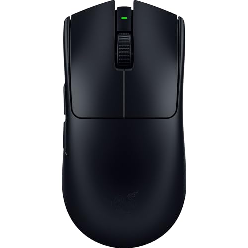 Razer Mouse para jogos Viper V3 Pro Wireless Esports: simétrico - 54 g leve - sondagem 8K - Sensor óptico DPI 35K - Interruptores óticos Gen3-8 botões programáveis - Bateria de 95 horas - Preto