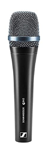 SENNHEISER Microfone vocal supercardioide dinâmico profissional E 945, preto