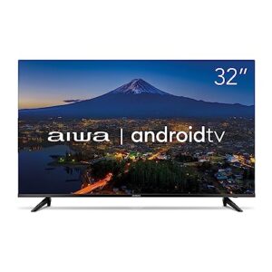 Smart TV Aiwa 32”, Android, HD, Borda Ultrafina, HDR10, Dolby Áudio - AWS-TV-32-BL-02-A