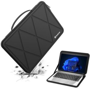 Smatree Capa protetora rígida de EVA compatível com notebook HP EliteBook 640 G9 de 14 polegadas PC/HP EliteBook 645 Laptop capa à prova d'água (M49)