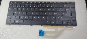 Teclado espanhol para HP ProBook 430 G5 440 G5 445 G5 Moldura Preta Sem Retroiluminação