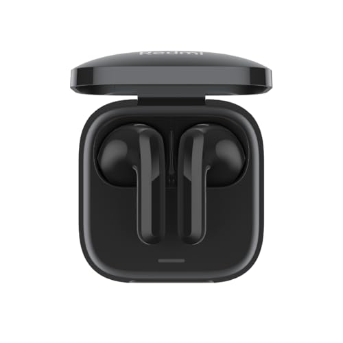 Xiaomi Redmi Buds 6 Active, Fones de Ouvido Sem Fio, Versão Global (Preto)