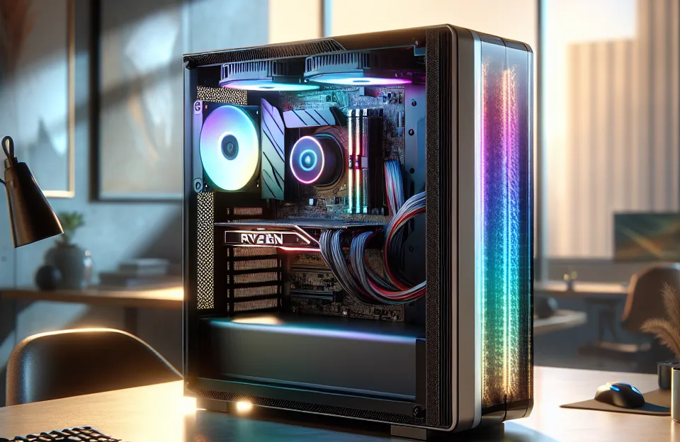 Monte seu PC: Ryzen 5 8500G, RX 7600, 16GB, SSD 480GB