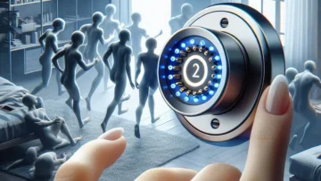 Fechadura Smart de Embutir com Maçaneta e Hub Intelbras