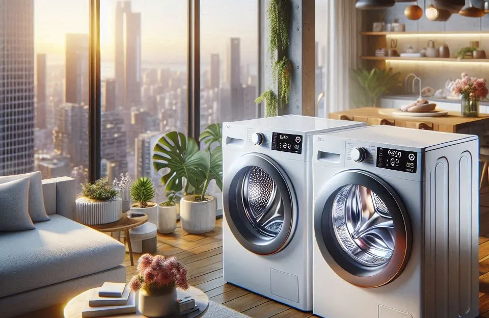 LG Lava e Seca Smart VC4 11KG Branca 127V: Tecnologia e Desempenho Inovador