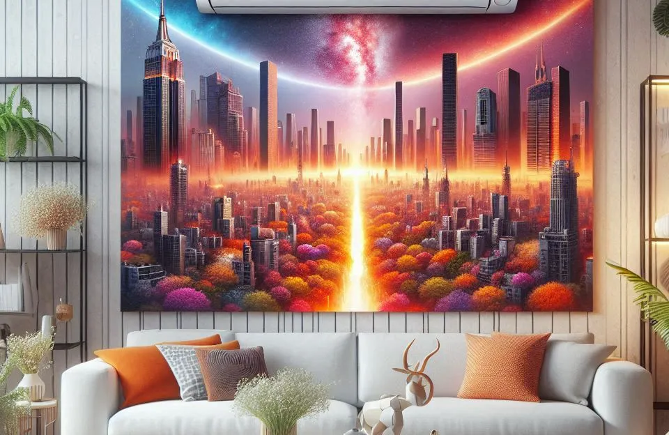 Ar-Condicionado Split Inverter 18000 BTUs EOS Master Inverter High Wall Quente e Frio 220V