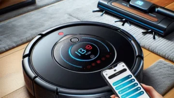 Samsung Robô Aspirador de Pó VR3M Black: Limpeza 2 em 1 com Controle via Aplicativo