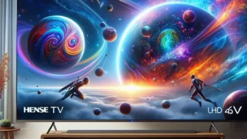 Hisense Smart TV UHD 4K Mini LED 65" 65U6N com Google TV e AI